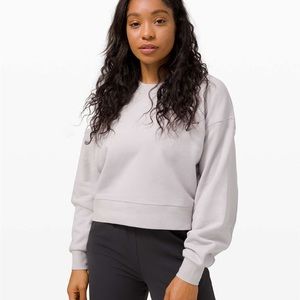 lululemon perfectly oversized cropped crew neck